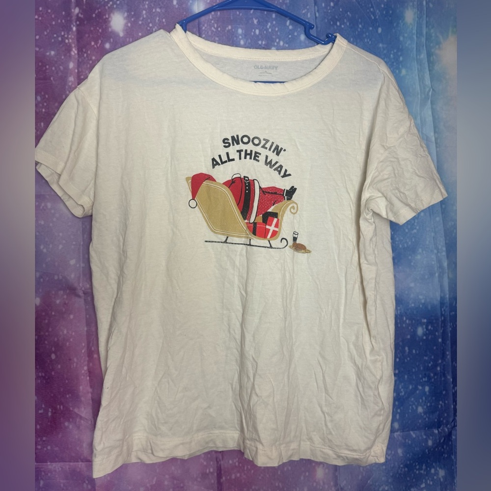 Old navy Christmas sleep T-shirt 🛍